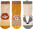 Socken mit Tier-Muster, braun, Gr. 27/29
 ALANA