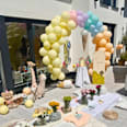 Ballongirlande DIY, Pastellfarben DECORAMI