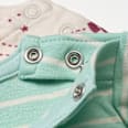 Langarmshirts mit Weltall-Muster, blau + beige, Gr. 56 ALANA