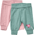 Hosen mit Raketen-Motiv, Ripp-Struktur & Mitwachsfunktion, blau + rosa, Gr. 56 ALANA