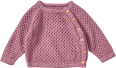 Wickelpullover mit Struktur, beere, Gr. 56 ALANA