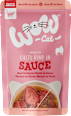 Krmivo pre mačky v kapsičke SAUCE kura WOW