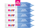 Feuchte Toilettentücher Ultra Sensitiv Vorteilspack (5x48 St) HiPP Babysanft