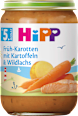 Menü Früh-Karotten mit Kartoffeln & Wildlachs ab dem 5. Monat HiPP