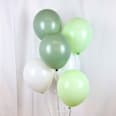 Luftballons Klassisch, Eukalyptus-Mix DECORAMI