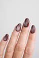 Künstliche Nägel, Soft Gel Press Ons Espresso Martini Medium Round Doonails