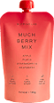 Much Berry Mix voćna kaša - jabuka, breskva, jagoda i malina Nutrino Lab