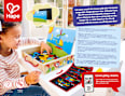 Magnetische Kunstbox 105tlg Hape