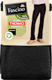 Leggings Thermo Flared mit Bio-Baumwolle schwarz Gr. 38/40 Fascino