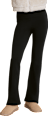 Leggings Thermo Flared mit Bio-Baumwolle schwarz Gr. 38/40 Fascino