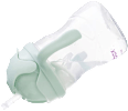 hrneček s brčkem GELATO pistáciová b.box