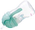 hrneček s brčkem GELATO pistáciová b.box