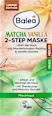 Peeling & Maske  2-Step Matcha Vanilla (2x 8 ml) Balea