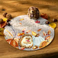 Platzset aus Filz mit Igel, rund (30 cm) BOLTZE