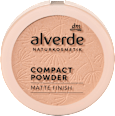 Kompakt Puder, Matte Finish 30 Beige alverde NATURKOSMETIK