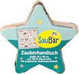 Zauber-Handtucher 30 x 30 cm SauBär