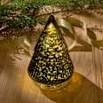 LED-Glasbaum grün (13,5 cm) Dekorieren & Einrichten