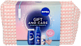Ajándékcsomag nőknek, Gift and Care, ajándékkal NIVEA