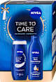 Time to Care ajándékcsomag krémtusfürdővel és testápolóval NIVEA