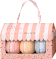 Macaron fürdőbomba ajándékcsomag aurora KOZMETIKA