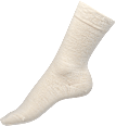 Socken mit Wolle & Thermolite®-Faser beige Gr. 35-38 Fascino
