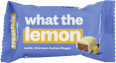 Tyčinka what the lemon s príchuťou citrónového koláča treatfuls
