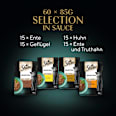 Nassfutter Katze Selection in Sauce Geflügel Variation Mega-Pack Sheba