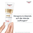 Eucerin Hyaluron-Filler + Elasticity Anti-Age Handcreme gegen Altersflecken LSF 30 Eucerin