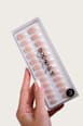 Künstliche Nägel, Soft Gel Press Ons Glazed Babyboomer Short Round Doonails