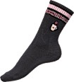 Socken Hot Drinks Crew-Socks schwarz, Gr. 35-38 (1 Paar) Fascino