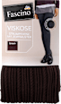 Strumpfhose mit Viskose & Zopf-Muster braun Gr. 38/40 Fascino