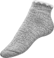Socken Woll-Mix grau, Gr. 35-38 (1 Paar) Fascino