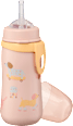 Trinkhalmflasche rosa, 330ml babylove