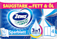 Küchenrolle Wisch&Weg Sparblatt (4x74 Blatt) Zewa