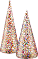 Glasbaum Set Konfetti bunt BOLTZE