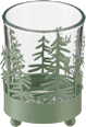 Metallkerzenhalter mit Glaseinsatz, mint (7,5 cm) BOLTZE