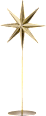 Eisenaufsteller Stern, gold (50 cm) BOLTZE