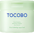 Upokojujúce pleťové tampóny Cica Calming Aqua Pad TOCOBO