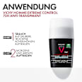 Vichy Homme Deo Roll-On Control Extreme 72h DP 2x50ml VICHY LABORATOIRES