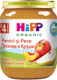 Piure de piersici și pere ECO HiPP