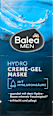 Maschera viso HYDRO in crema-gel idratante Balea MEN