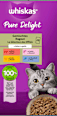 Nassfutter Katze Pure Delight Gemischtes Ragout in Gelee Whiskas