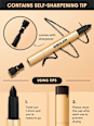 Eyeliner Kohl Cream Bold Moves Black SHEGLAM