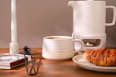 Kaffeebecher aus Keramik, beige (400 ml) Jean&Len