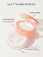 Puder Insta-Ready Face & Under Eye Setting Duo 00 Translucent SHEGLAM