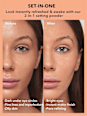 Puder Insta-Ready Face & Under Eye Setting Duo 00 Translucent SHEGLAM