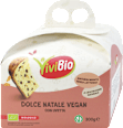 Dolce Natale biologico e vegan con uvetta Vivibio