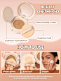 Foundation Lock & Go Long-Lasting Cushion Sand SHEGLAM