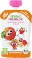 Quetschie Apfel, Erdbeere, Himbeere mit Grieß, ab 6 Monaten Freche Freunde