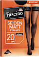 Halterlose Strümpfe mit Spitzenband schwarz Gr. 38/40, 20 DEN Fascino